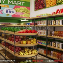 Thiết Kế Shop Hoa Quả - Sunny Mart